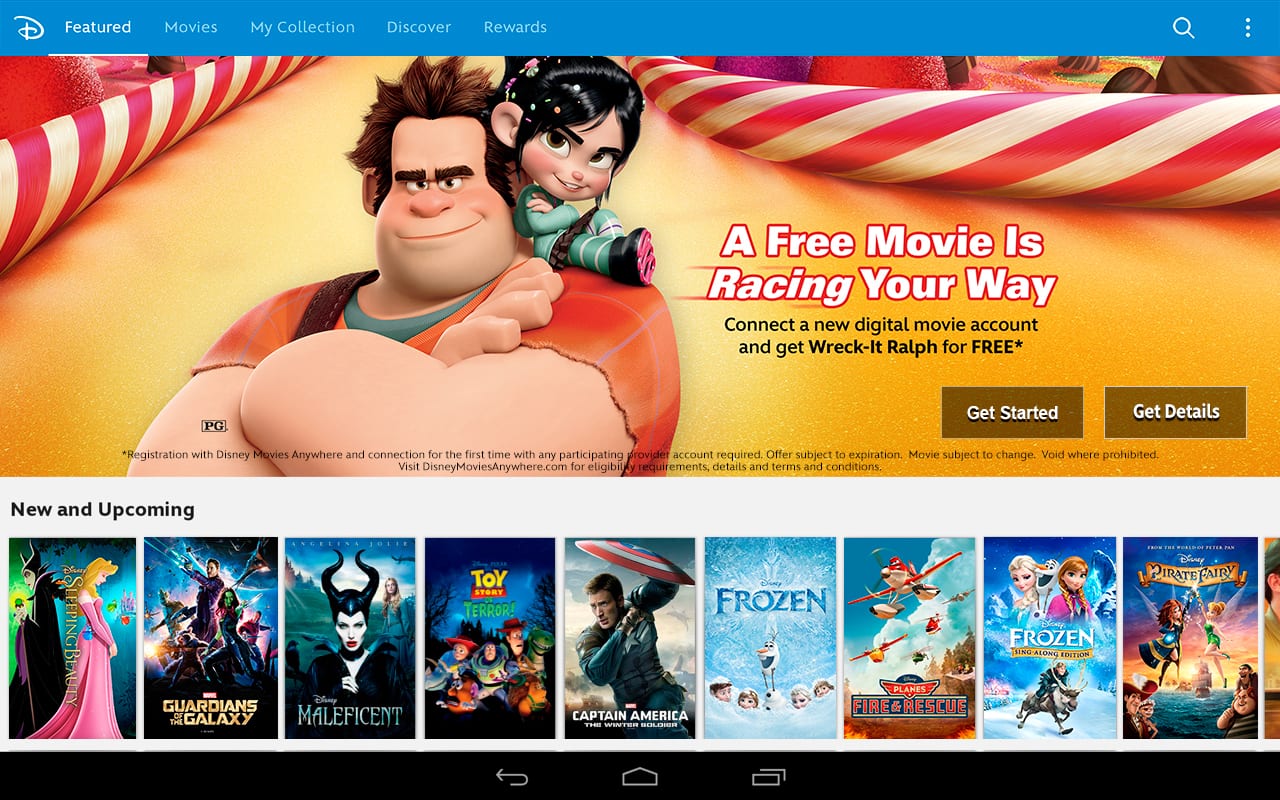 Google Expands Reach of Disney Movies Anywhere Streaming Service on Android Devices