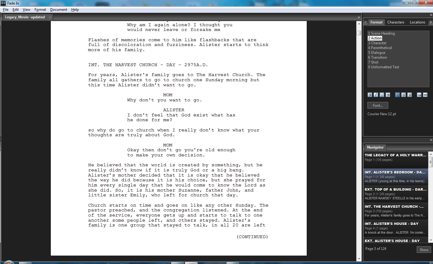 Celtx or Final Draft Neither